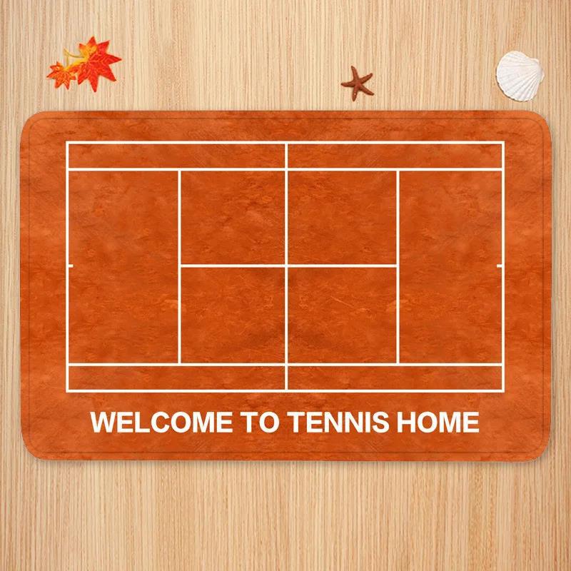 Badminton Umpire - Tappeto a tema sportivo Tappetino da