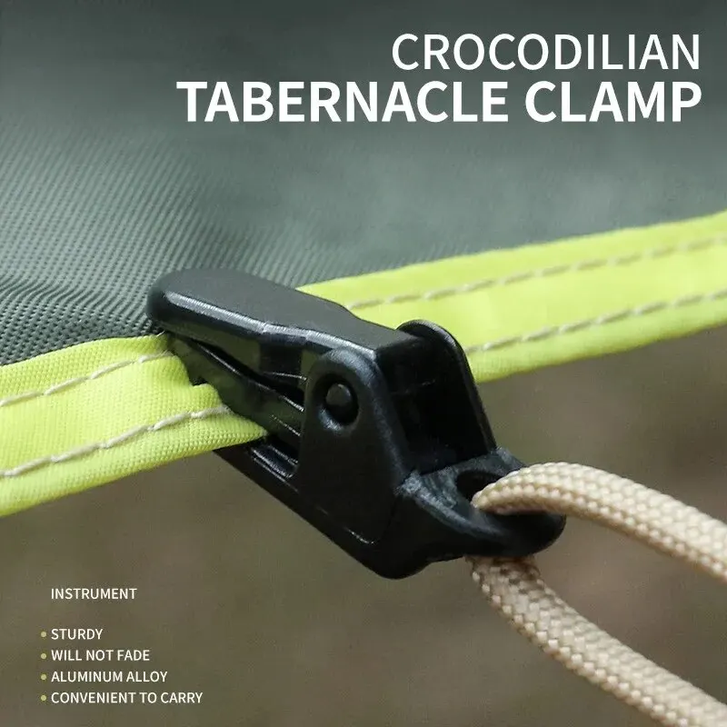 String Tension Clip - 10 pz Tenda Morsetto Tarp Pinze