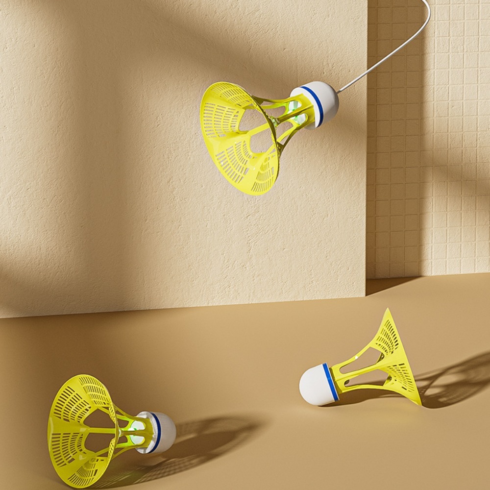 Badminton Rebound Trainer - Set di Allenamento Elettrico per Badminton