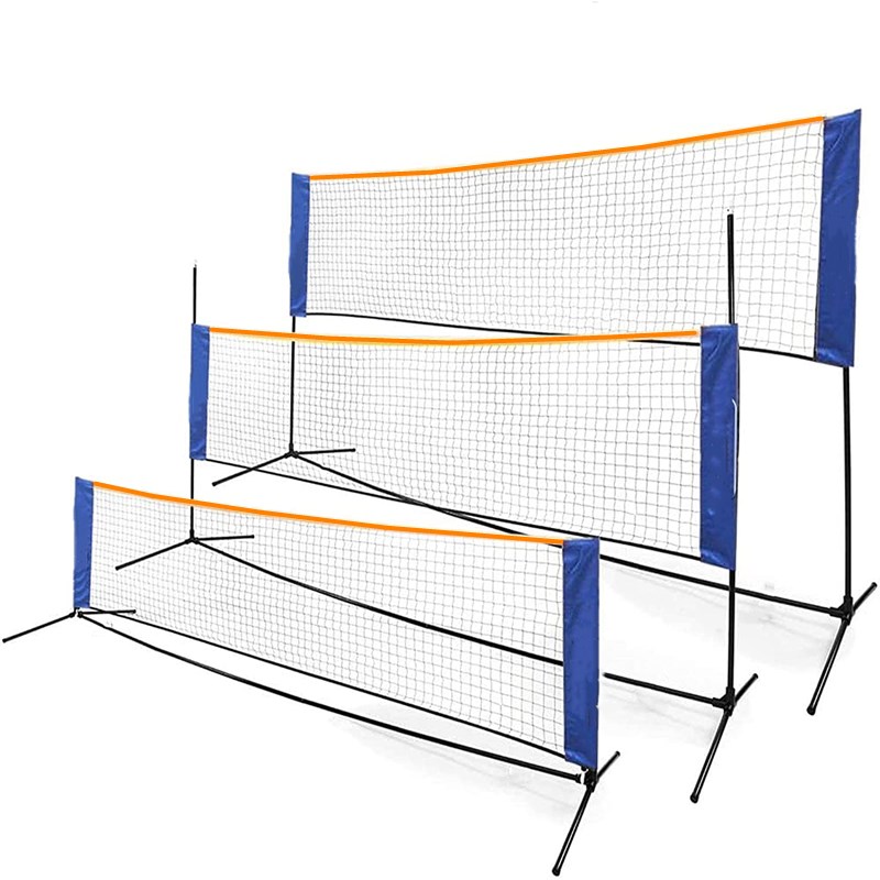 Badminton Rebound Trainer - Rete da pallavolo pieghevole da Tennis