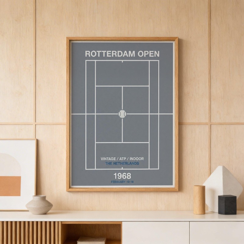 Poster Vintage di Tennis e Bas - Badminton Poster recensione e prezzo
