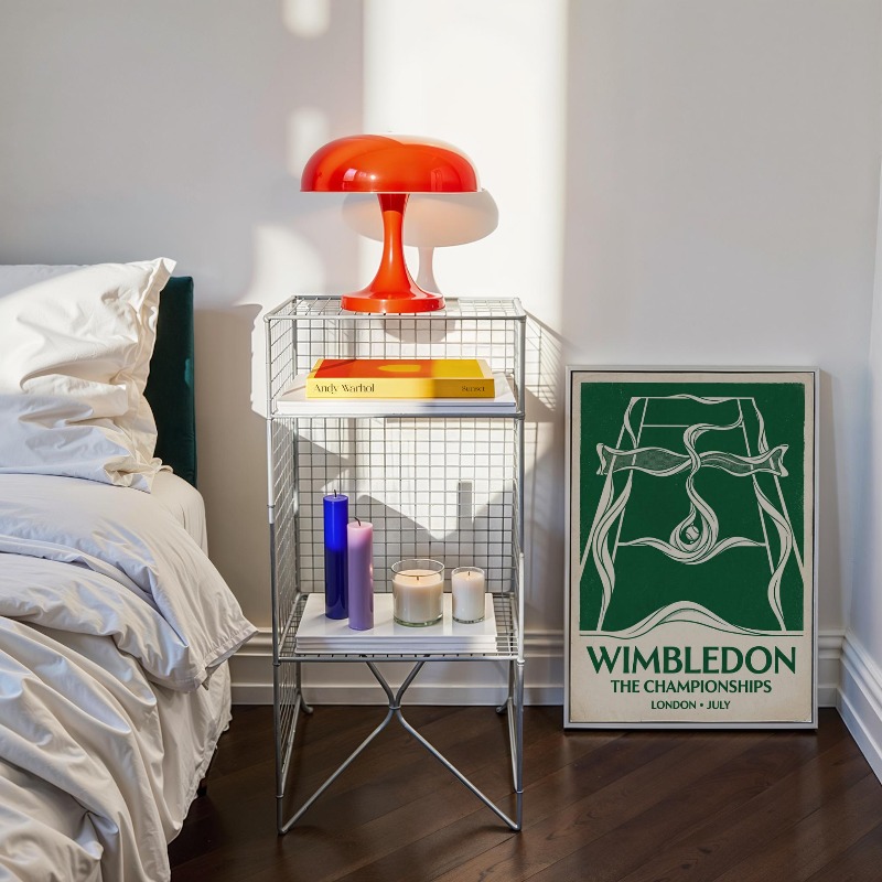 Poster Vintage di Tennis e Bas - Badminton Poster recensione e prezzo