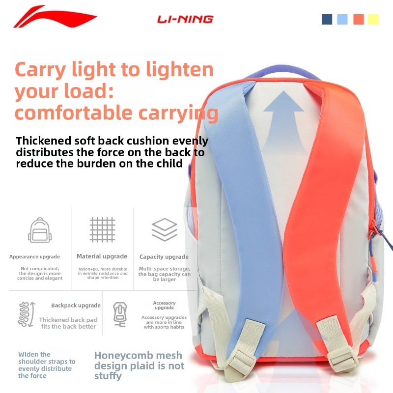 Zaino per bambini Li Ning Nuov - Li Ning Racket recensione e prezzo