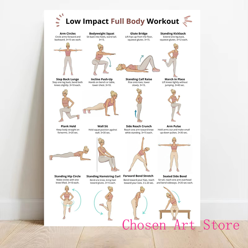 Programma per esercizi fitness - Badminton Poster recensione e prezzo