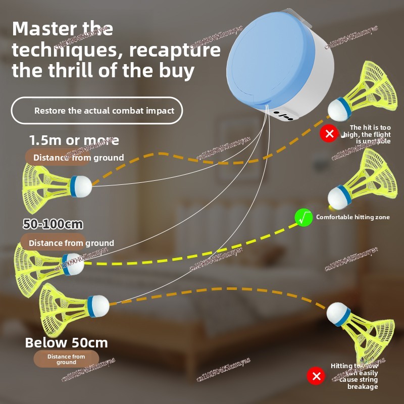 Allenatore di badminton da int - Badminton Rebound Trainer recensione e prezzo
