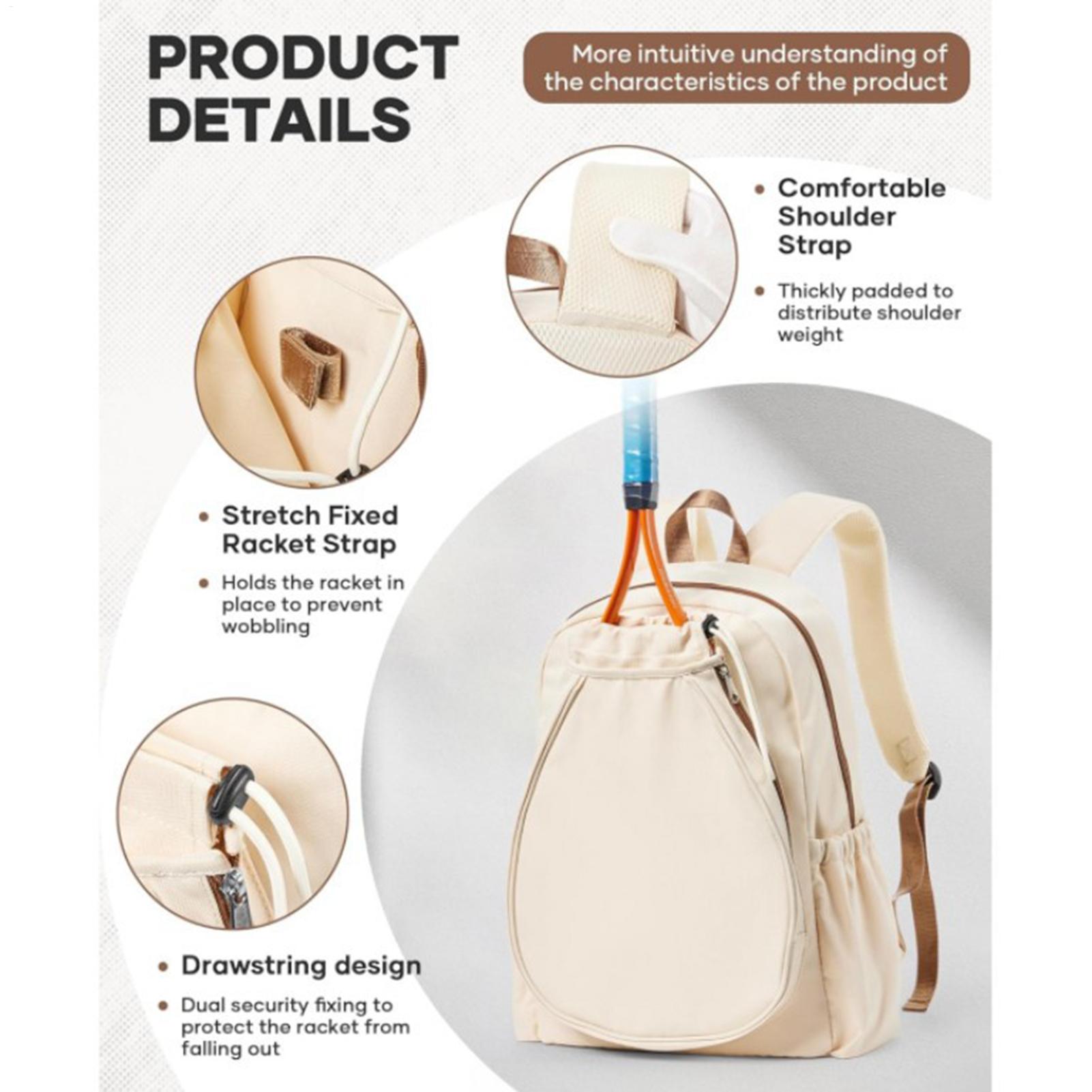 Borsa per racchette da pickleb - Backpack Racket Bag recensione e prezzo
