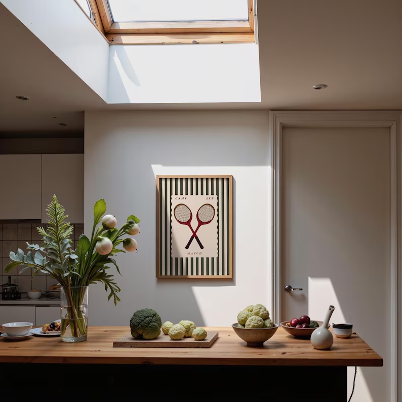 Stampa artistica da parete con - Badminton Poster recensione e prezzo