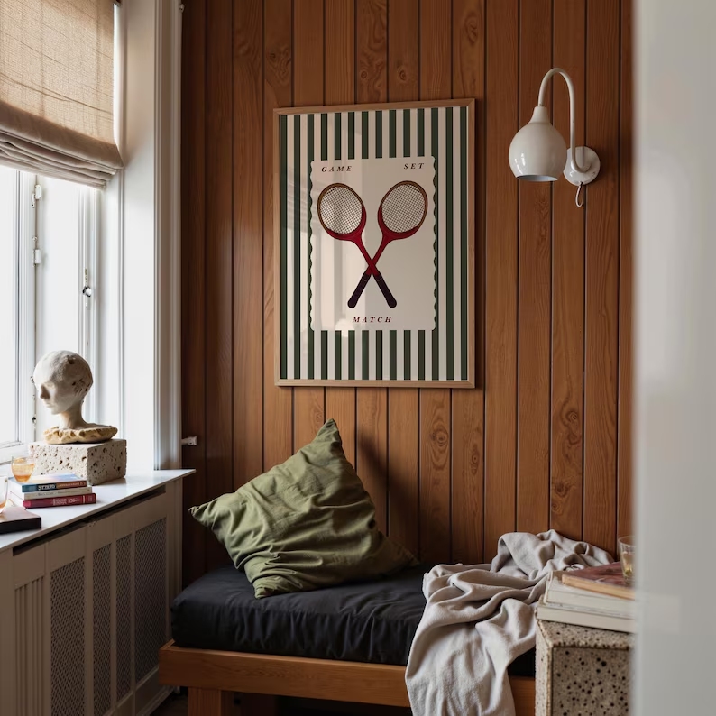Stampa artistica da parete con - Badminton Poster recensione e prezzo