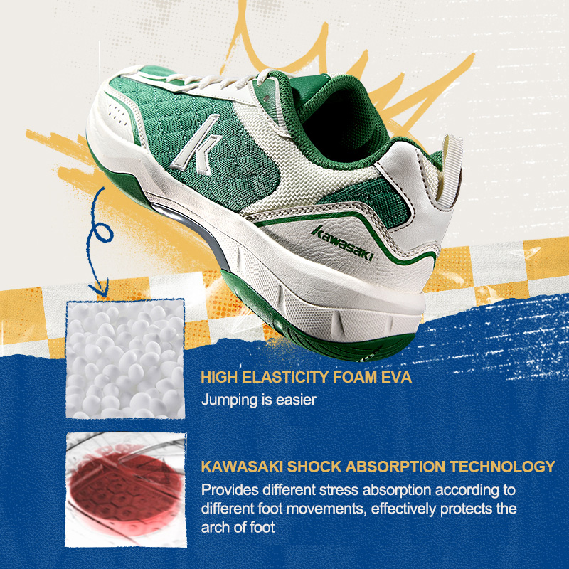 Kawasaki Retro Scarpe da badmi - Badminton Umpire recensione e prezzo