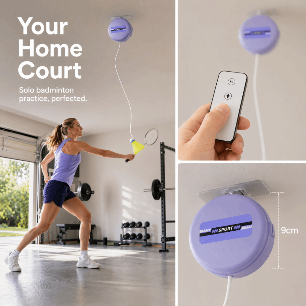 Set di 8 Trainer da Badminton  - Badminton Rebound Trainer recensione e prezzo