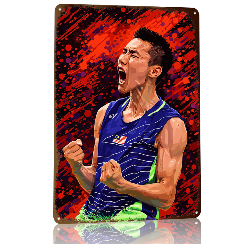 Poster 3D con Texture Stampata - Badminton Poster recensione e prezzo