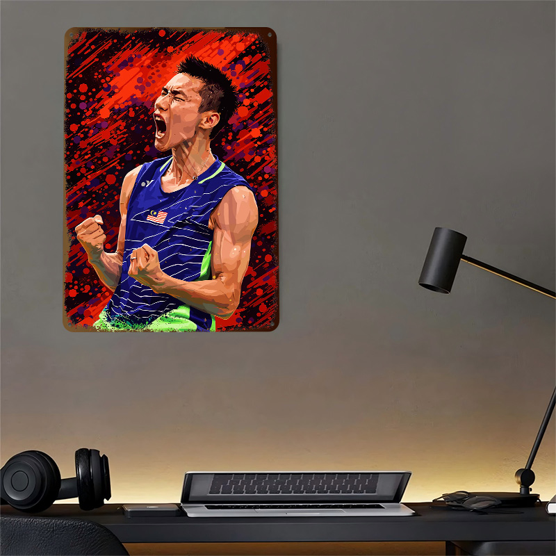 Poster 3D con Texture Stampata - Badminton Poster recensione e prezzo