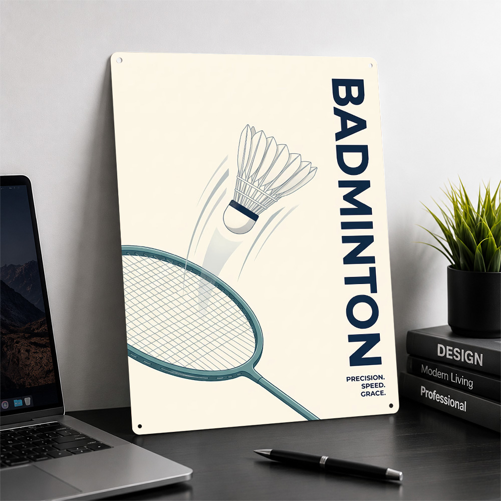 Poster Minimalista di Badminto - Badminton Poster recensione e prezzo