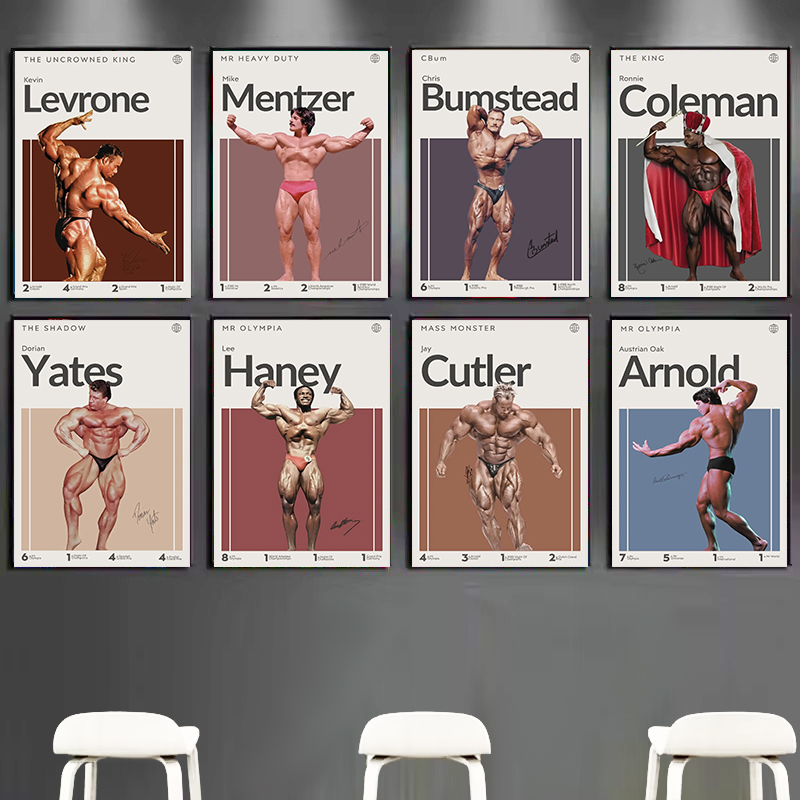 Motivazione Bodybuilder Poster - Badminton Poster recensione e prezzo