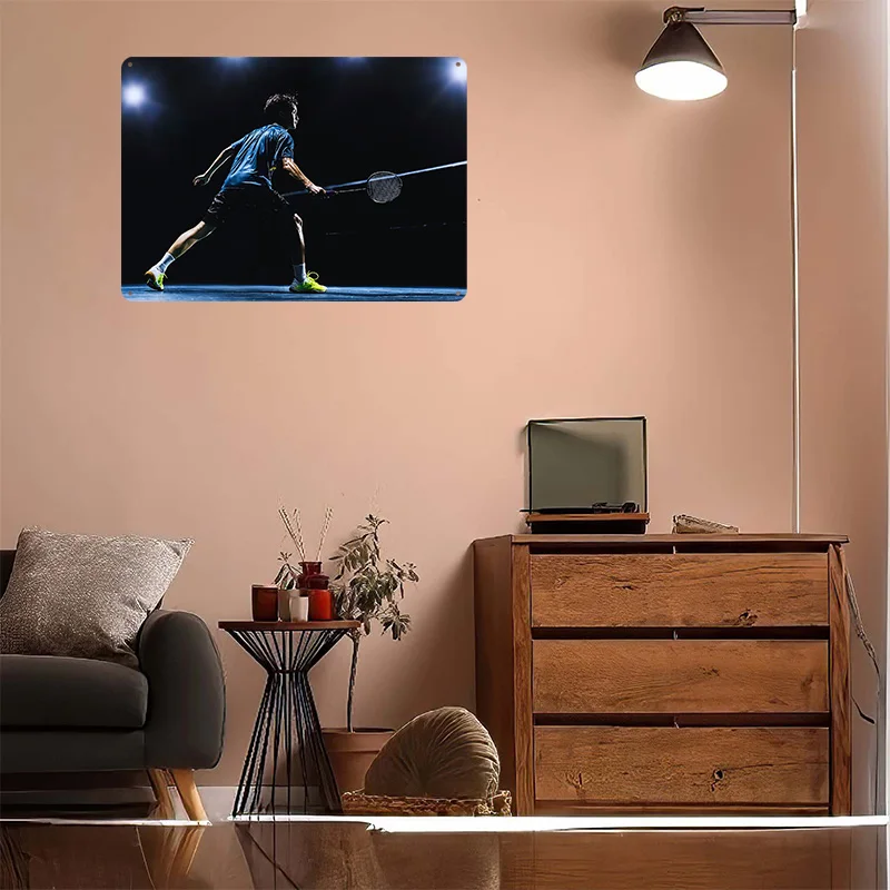Poster 3D con Texture Stampata - Badminton Poster recensione e prezzo